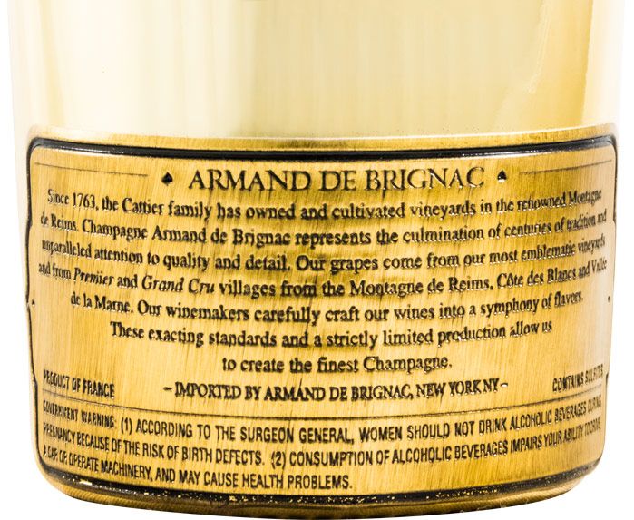 Armand de Brignac Brut Gold 1.5 Liter in Velvet Bag