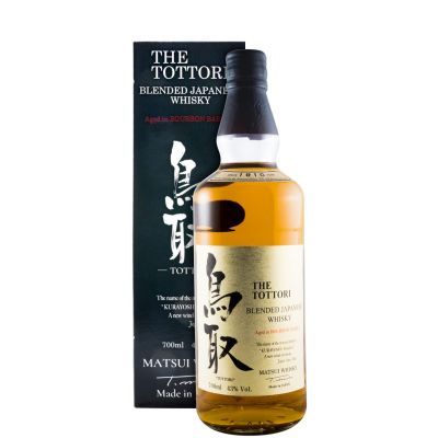 Tottori Blended Japanese Whisky Ex-Bourbon Barrel 700mL