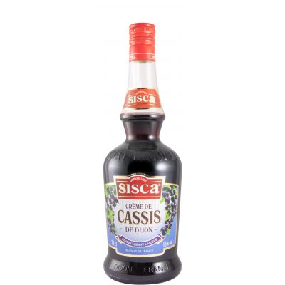Creme Liqueur Cassis Sisca