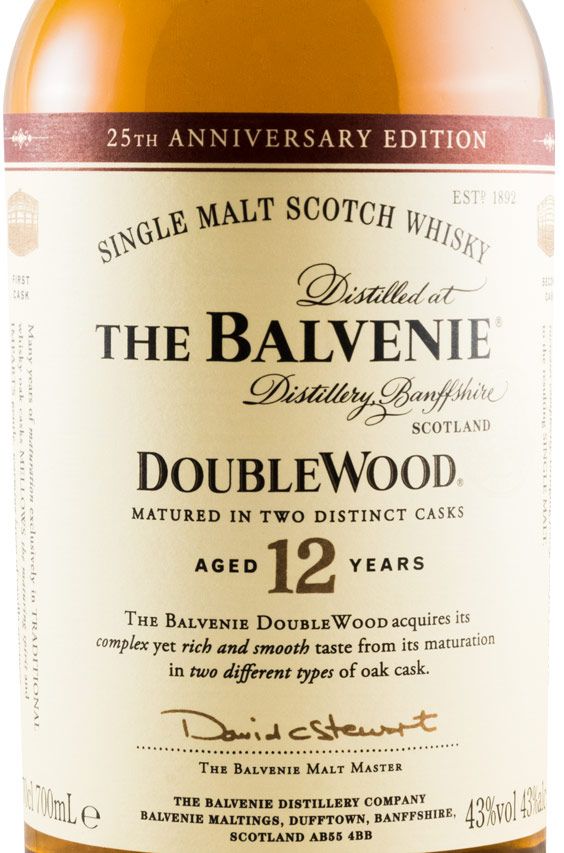 Balvenie 12 anos Doublewood 25Th Anniversary Edition