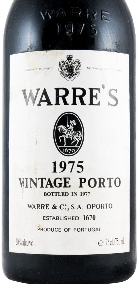 WARRE'S 1975 VINTAGE PORT ビンテージポートワイン - ワイン