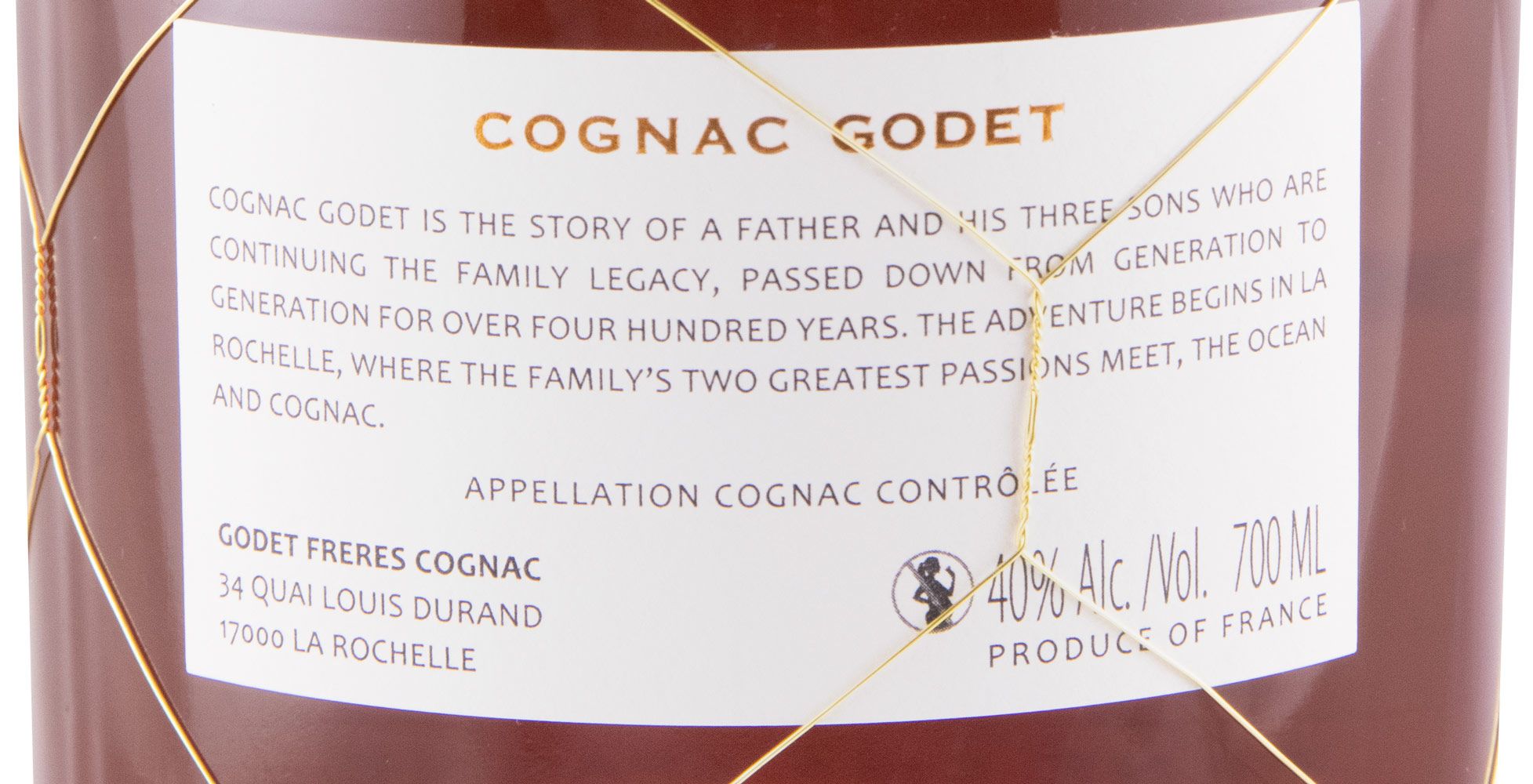 Godet XO Fine Champagne Cognac - 70cl 