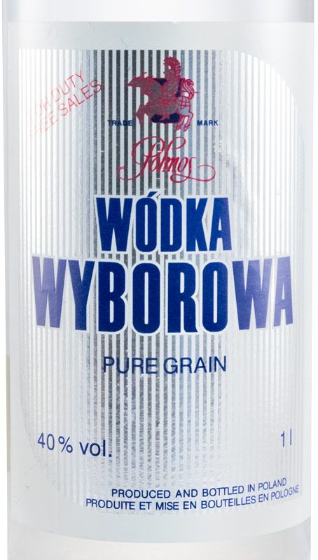 WYBOROWA - VODKA Polonaise Edition Spéciale - Contenance 1,75L EUR