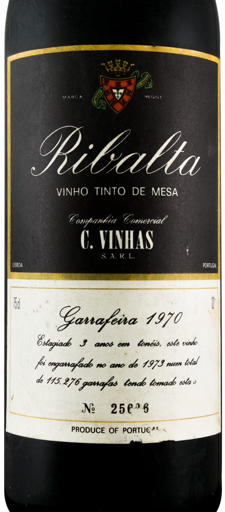 1970 Ribalta Garrafeira Tinto