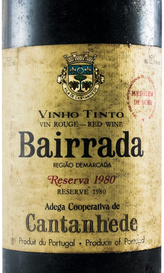 Adega Cooperativa de Cantanhede Garrafeira 1980 - Vino Tinto